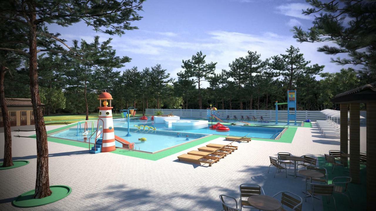 Victoria Mobilehome In Camping Mare E Pineta Lido di Spina Bagian luar foto